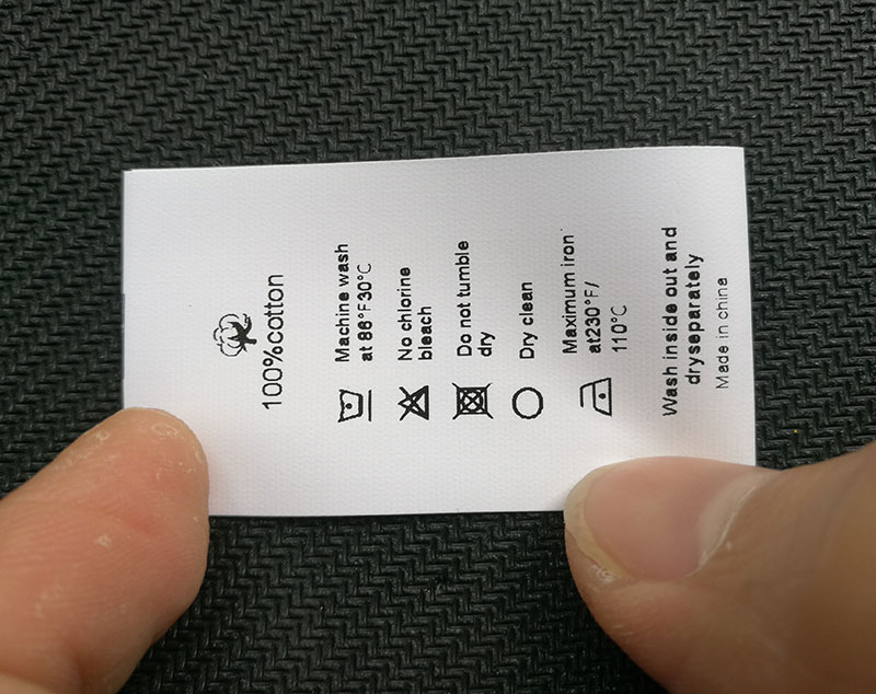 洗水標圖樣