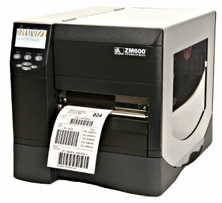 zebra zm600條碼機